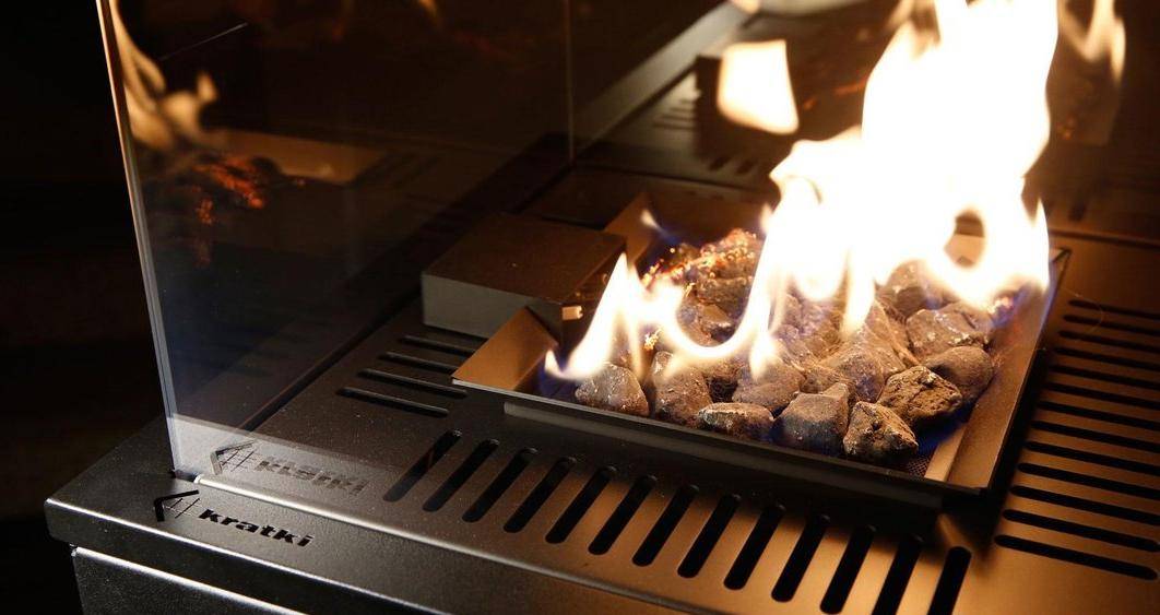 Газовый нагреватель Kratki PATIO/G31/37Mbar/S, сталь, с пультом ДУ