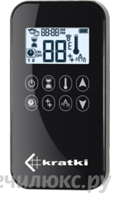 Газовая топка Kratki LEO/L/76/62/G20, магистральный газ