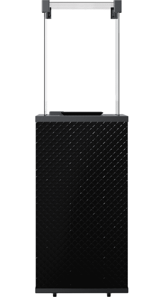 Газовый нагреватель Kratki PATIO/G31/37Mbar/CZ/P, стекло, черное тиснение, с пультом ДУ