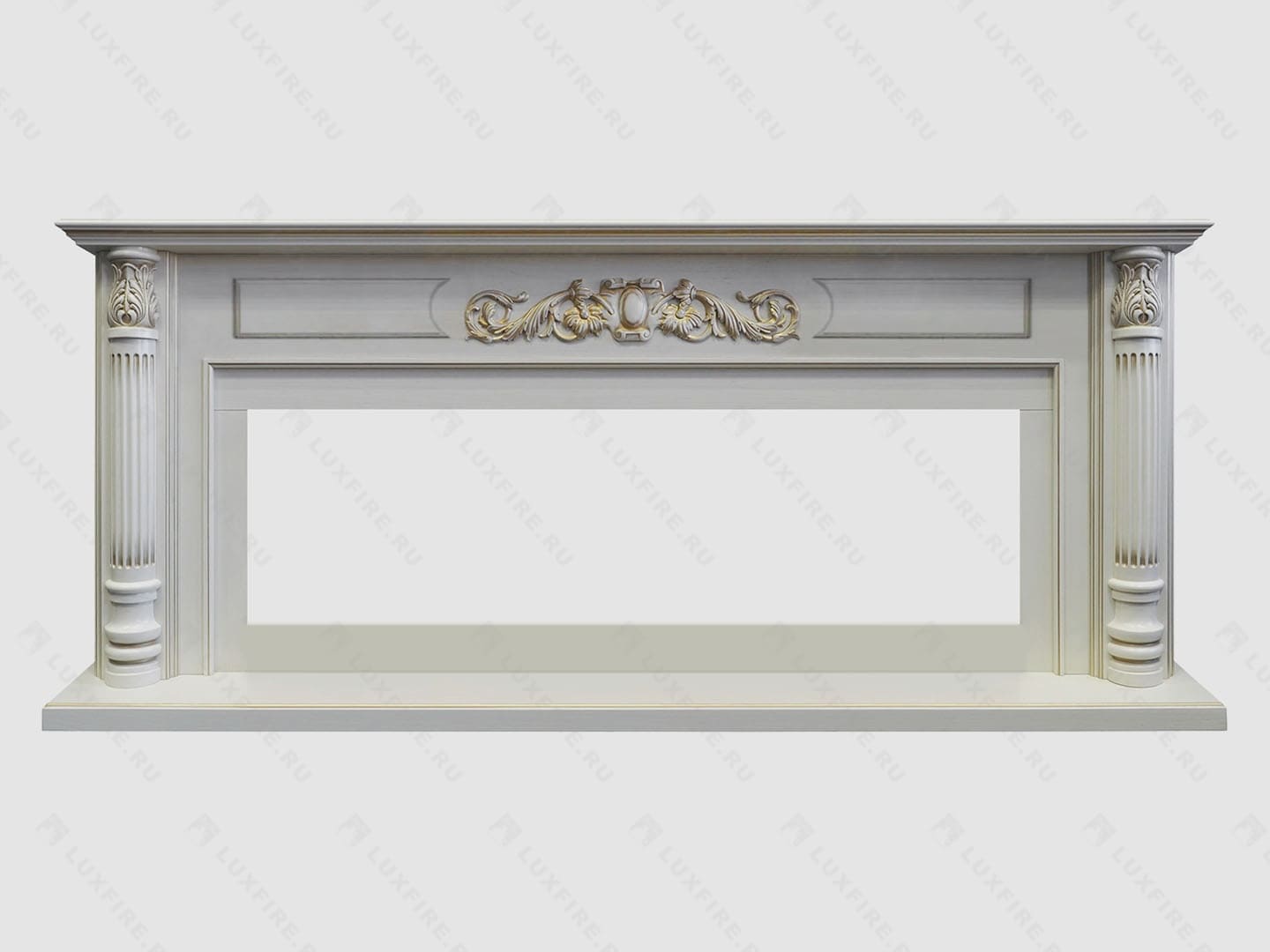 Каминный портал МДФ "Оксфорд 2000" с биокамином Lux Fire "Фаер Бокс Вега-2" (белый) Каминный портал МДФ "Оксфорд 2000" с биокамином Lux Fire "Фаер Бокс Вега-2" (белый) по цене 146 490 руб.