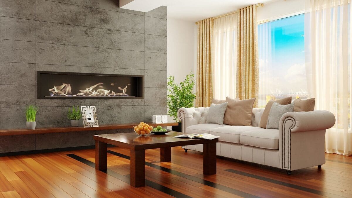 Биокамин "Русский огонь" Гефест 1860 встраиваемый с защитным и декоративным стеклом по цене 68 470 руб.