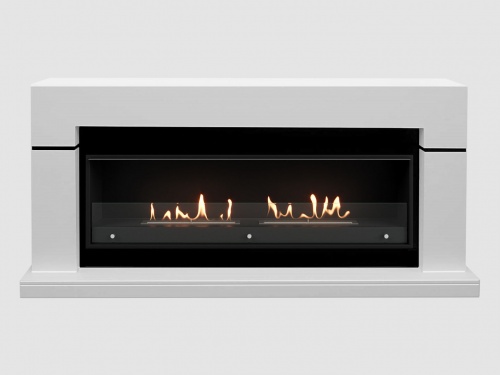 Каминный портал МДФ "LINDOS 1930" с биокамином Lux Fire "Фаер Бокс Вега-2" (белый) Каминный портал МДФ "LINDOS 1930" с биокамином Lux Fire "Фаер Бокс Вега-2" (белый)