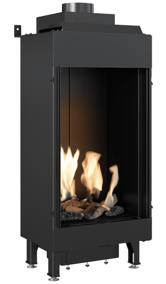 Газовая топка Kratki LEO/45/68/G31/37MBAR, балонный газ