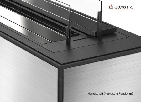 Напольный биокамин Render-m3 по цене 94 400 руб.