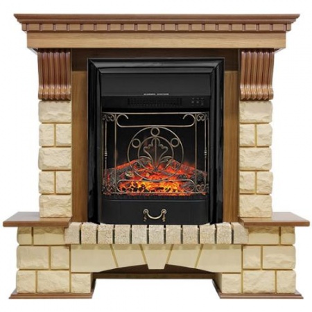 Pierre Luxe шампань (дуб)+Majestic FX Black