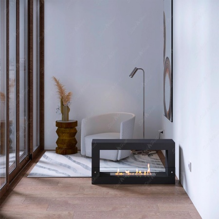 Биокамин напольный SteelHeat FRAME ONE 900 стемалит Биокамин напольный SteelHeat FRAME ONE 900 стемалит по цене 48 720 руб.