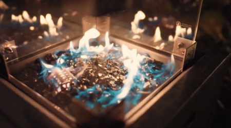 Газовый тол-камин Lounge Table Grey