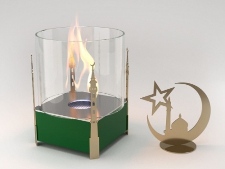 Биокамин настольный Lux Fire "Мечеть" М по цене 14 030 руб.