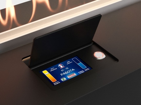 Автоматический биокамин Lux Fire Smart Flame 700 Black по цене 