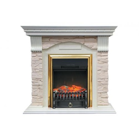 Dublin арочный сланец шампань (слоновая кость)+Majestic FX Brass