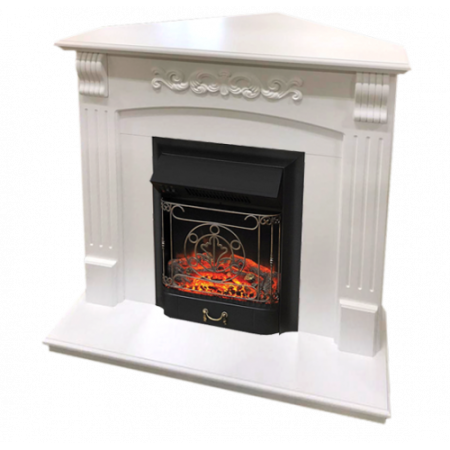 Sorrento угловой (белый дуб)+Majestic FX Black